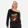 Pop Singer Dead Hero-Womens-Off Shoulder-Sweatshirt-Studio Mootant