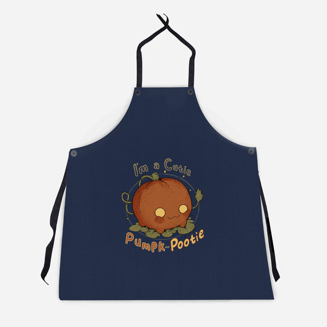 Cutie Pumpk-Pootie-Unisex-Kitchen-Apron-Ewel