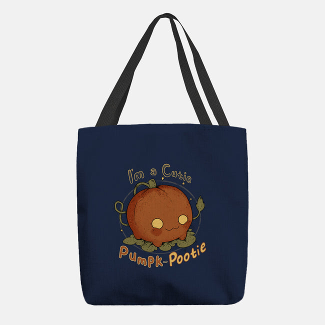 Cutie Pumpk-Pootie-None-Basic Tote-Bag-Ewel