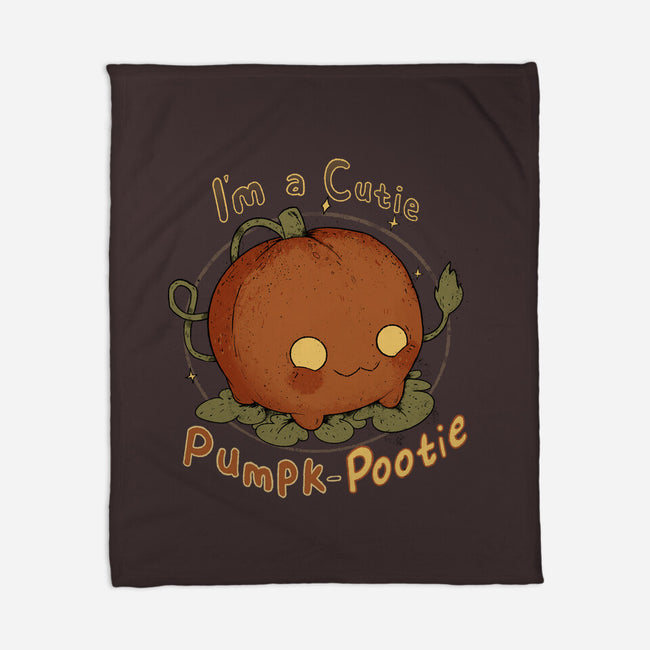 Cutie Pumpk-Pootie-None-Fleece-Blanket-Ewel