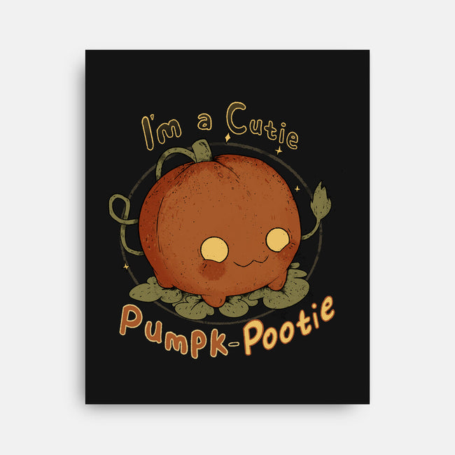 Cutie Pumpk-Pootie-None-Stretched-Canvas-Ewel