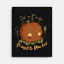 Cutie Pumpk-Pootie-None-Stretched-Canvas-Ewel