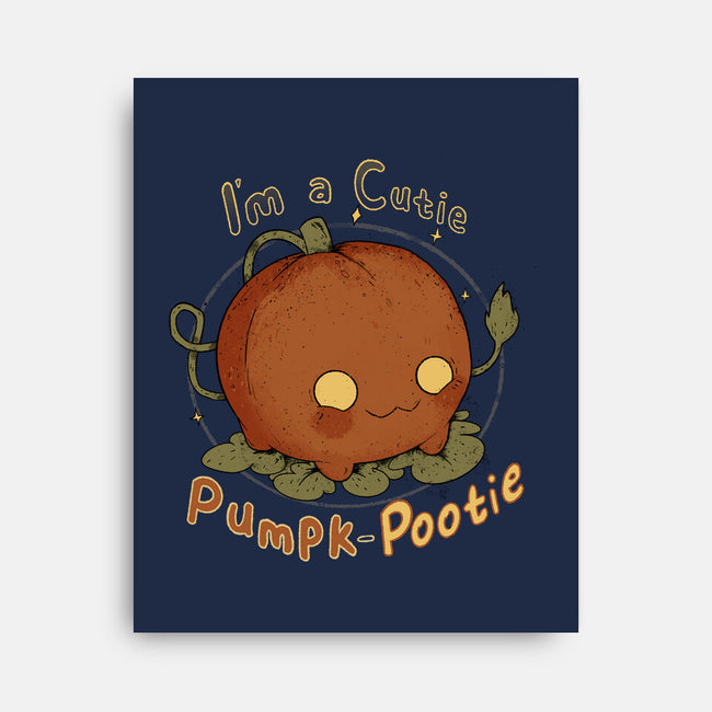 Cutie Pumpk-Pootie-None-Stretched-Canvas-Ewel