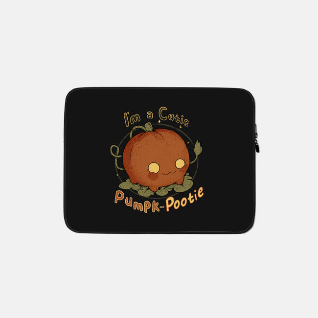 Cutie Pumpk-Pootie-None-Zippered-Laptop Sleeve-Ewel