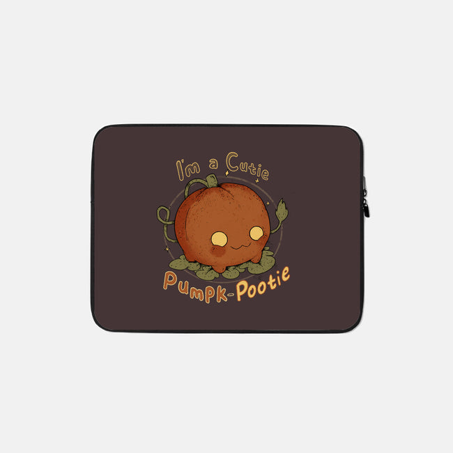 Cutie Pumpk-Pootie-None-Zippered-Laptop Sleeve-Ewel