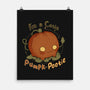 Cutie Pumpk-Pootie-None-Matte-Poster-Ewel