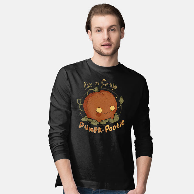 Cutie Pumpk-Pootie-Mens-Long Sleeved-Tee-Ewel