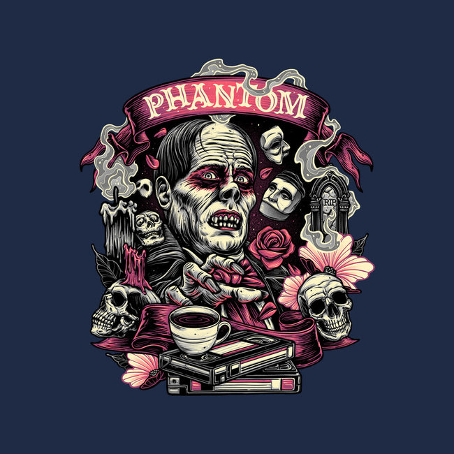 Many Faces Of The Phantom-None-Removable Cover w Insert-Throw Pillow-glitchygorilla