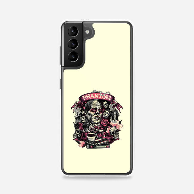 Many Faces Of The Phantom-Samsung-Snap-Phone Case-glitchygorilla