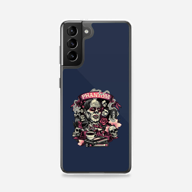 Many Faces Of The Phantom-Samsung-Snap-Phone Case-glitchygorilla