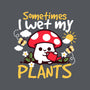 Sometimes I Wet My Plants-Unisex-Kitchen-Apron-NemiMakeit