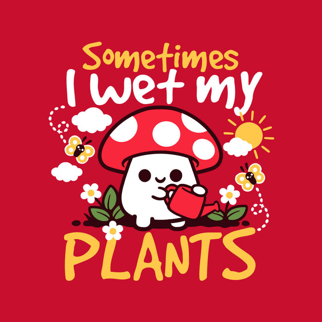 Sometimes I Wet My Plants-Unisex-Basic-Tank-NemiMakeit