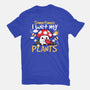 Sometimes I Wet My Plants-Womens-Fitted-Tee-NemiMakeit