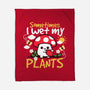 Sometimes I Wet My Plants-None-Fleece-Blanket-NemiMakeit