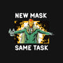 New Mask-None-Removable Cover w Insert-Throw Pillow-Gleydson Barboza