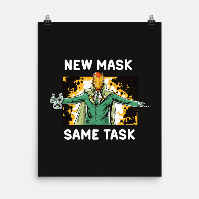 New Mask-None-Matte-Poster-Gleydson Barboza