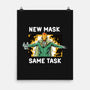 New Mask-None-Matte-Poster-Gleydson Barboza