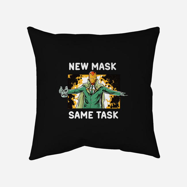 New Mask-None-Non-Removable Cover w Insert-Throw Pillow-Gleydson Barboza