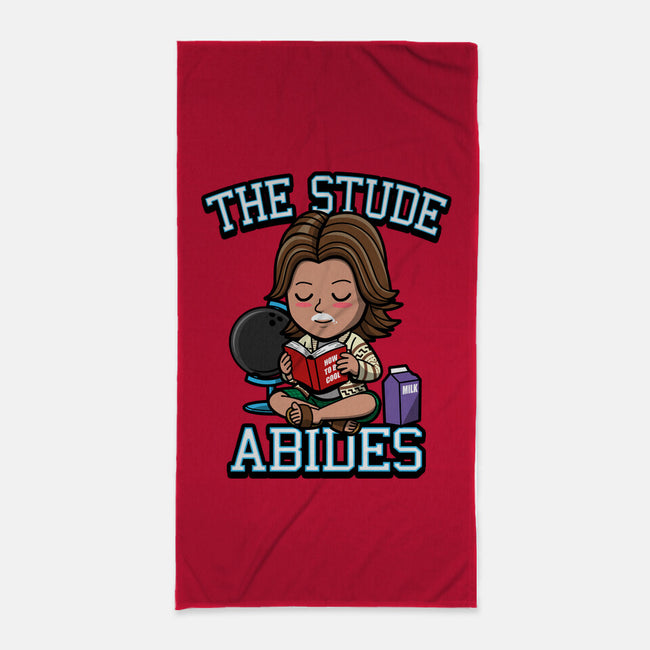 The Stude Abides-None-Beach-Towel-Boggs Nicolas