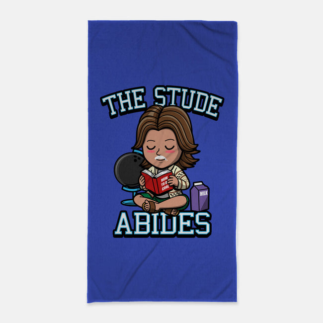 The Stude Abides-None-Beach-Towel-Boggs Nicolas