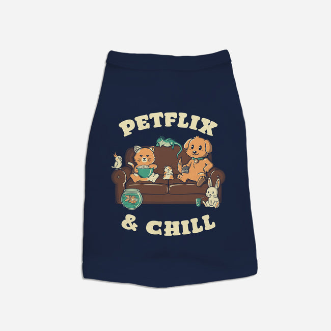 Petflix And Chill-Cat-Basic-Pet Tank-koalastudio