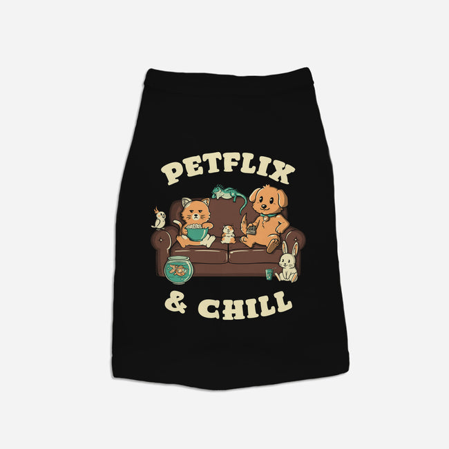 Petflix And Chill-Dog-Basic-Pet Tank-koalastudio