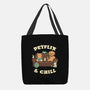 Petflix And Chill-None-Basic Tote-Bag-koalastudio