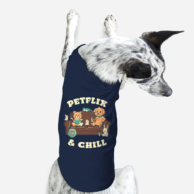 Petflix And Chill-Dog-Basic-Pet Tank-koalastudio