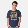 Petflix And Chill-Mens-Basic-Tee-koalastudio