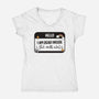 Hello I Am Dead Inside-Womens-V-Neck-Tee-koalastudio