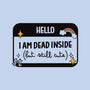 Hello I Am Dead Inside-None-Drawstring-Bag-koalastudio