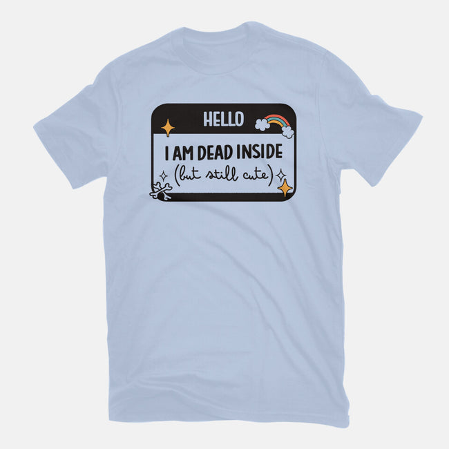 Hello I Am Dead Inside-Womens-Basic-Tee-koalastudio