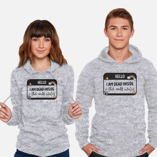 Hello I Am Dead Inside-Unisex-Pullover-Sweatshirt-koalastudio