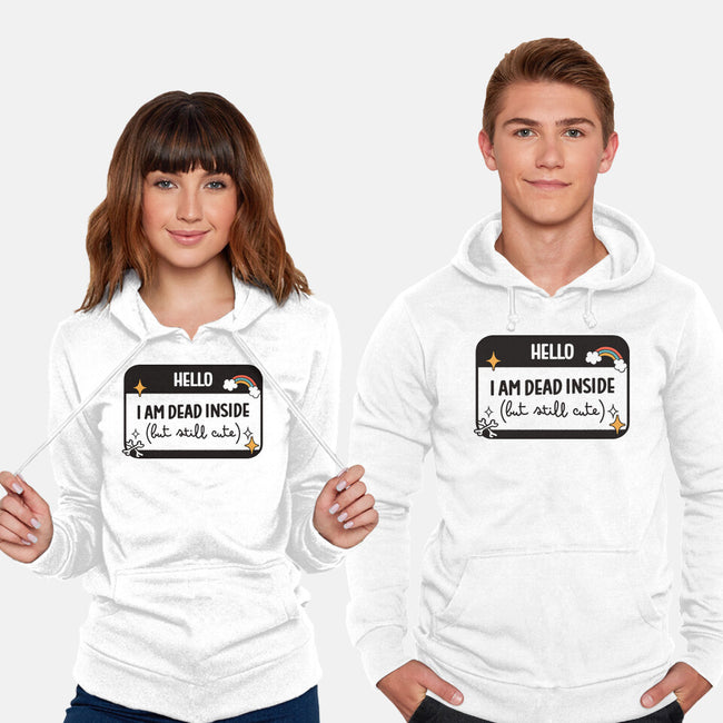 Hello I Am Dead Inside-Unisex-Pullover-Sweatshirt-koalastudio