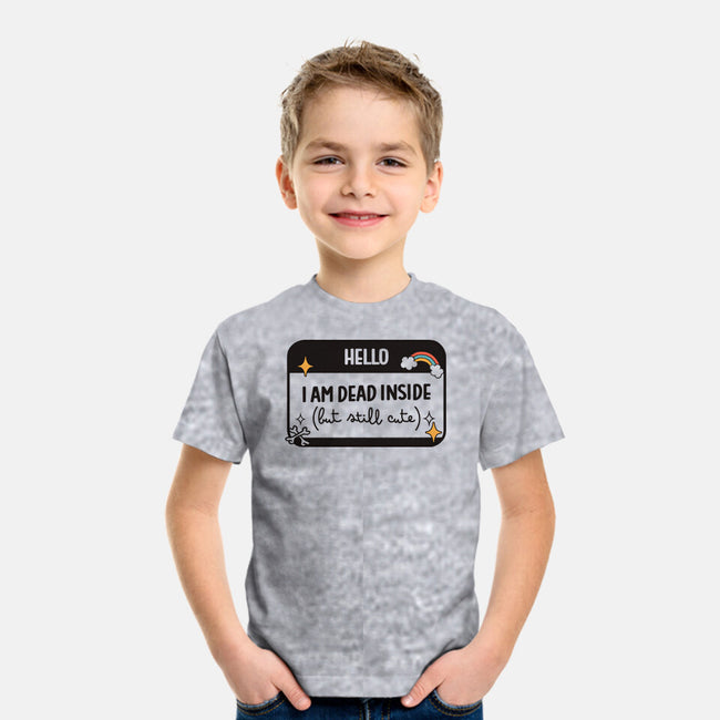 Hello I Am Dead Inside-Youth-Basic-Tee-koalastudio