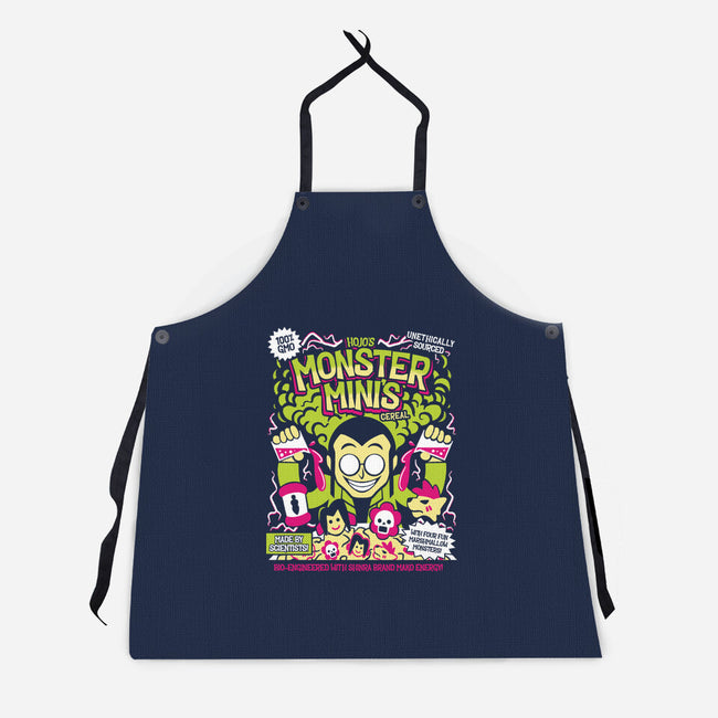 Monster Minis-Unisex-Kitchen-Apron-Aarons Art Room