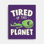 Tired Of This Planet-None-Stretched-Canvas-koalastudio