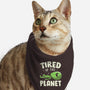 Tired Of This Planet-Cat-Bandana-Pet Collar-koalastudio