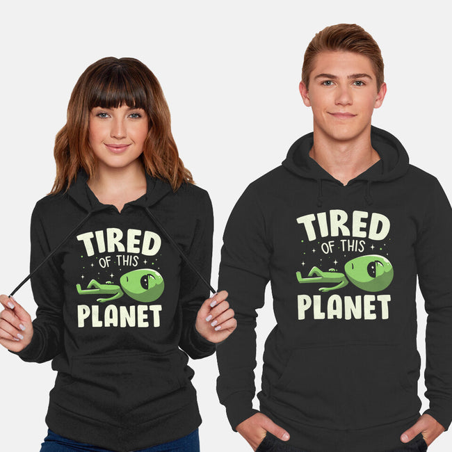 Tired Of This Planet-Unisex-Pullover-Sweatshirt-koalastudio