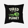 Tired Of This Planet-None-Removable Cover w Insert-Throw Pillow-koalastudio