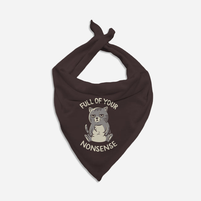 Full Of Your Nonsense-Dog-Bandana-Pet Collar-koalastudio