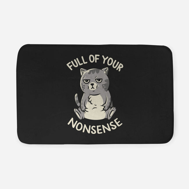 Full Of Your Nonsense-None-Memory Foam-Bath Mat-koalastudio