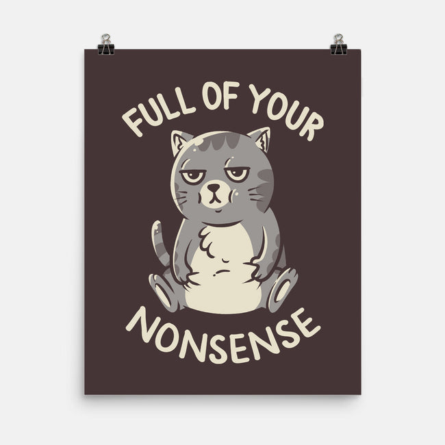 Full Of Your Nonsense-None-Matte-Poster-koalastudio