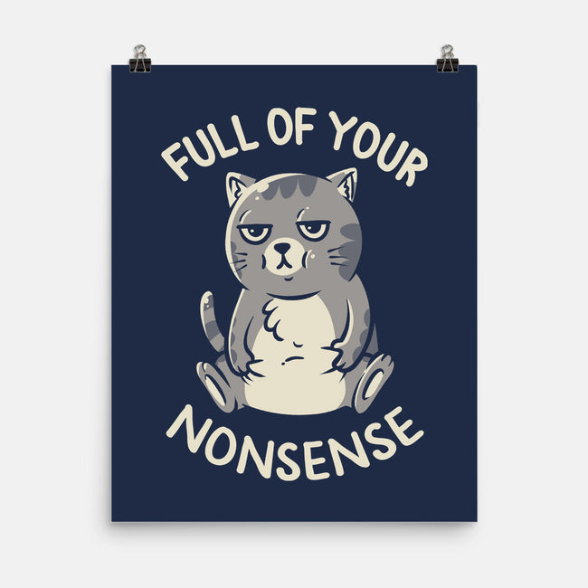 Full Of Your Nonsense-None-Matte-Poster-koalastudio