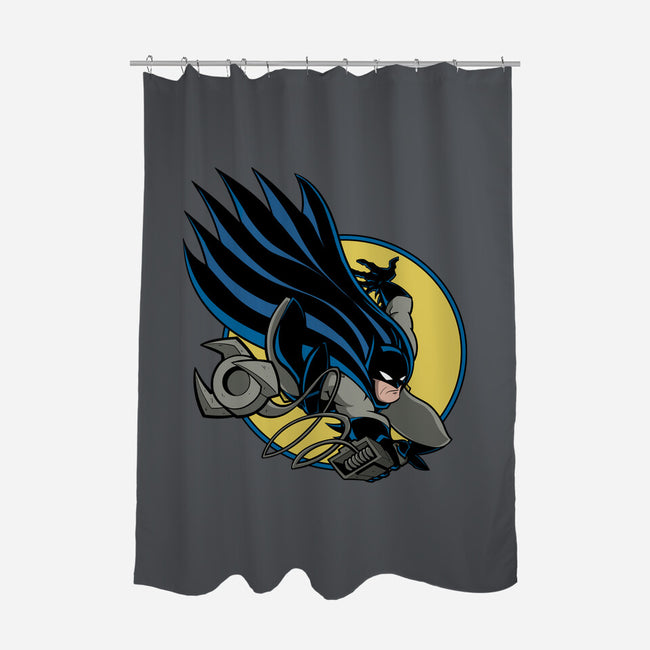 BAT300-None-Polyester-Shower Curtain-Betmac