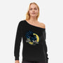 BAT300-Womens-Off Shoulder-Sweatshirt-Betmac