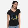 BAT300-Womens-V-Neck-Tee-Betmac