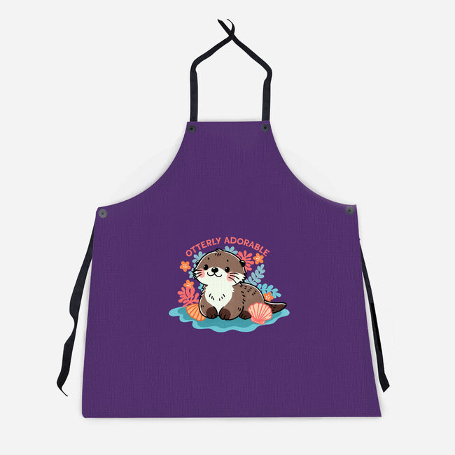 Otterly Adorable-Unisex-Kitchen-Apron-fanfreak1