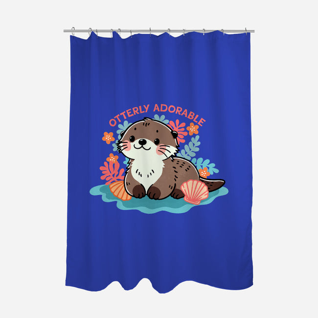 Otterly Adorable-None-Polyester-Shower Curtain-fanfreak1