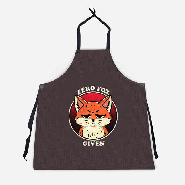 Do Not Give A Fox-Unisex-Kitchen-Apron-fanfreak1